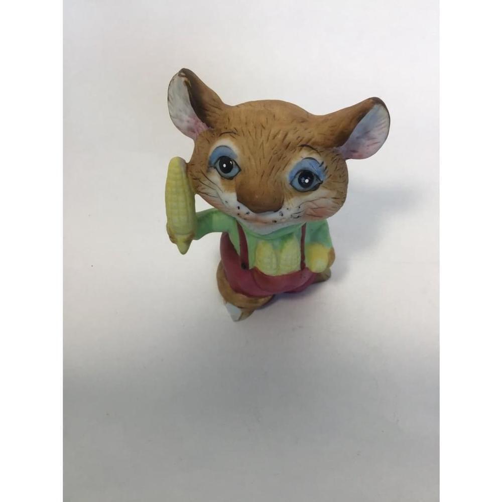 Vintage HOMCO Porcelain Mouse
